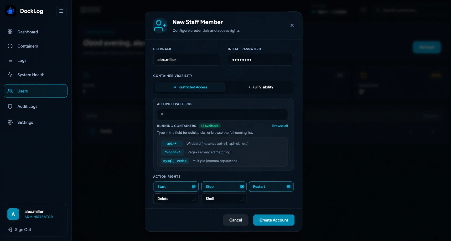 DockLog screenshot 4