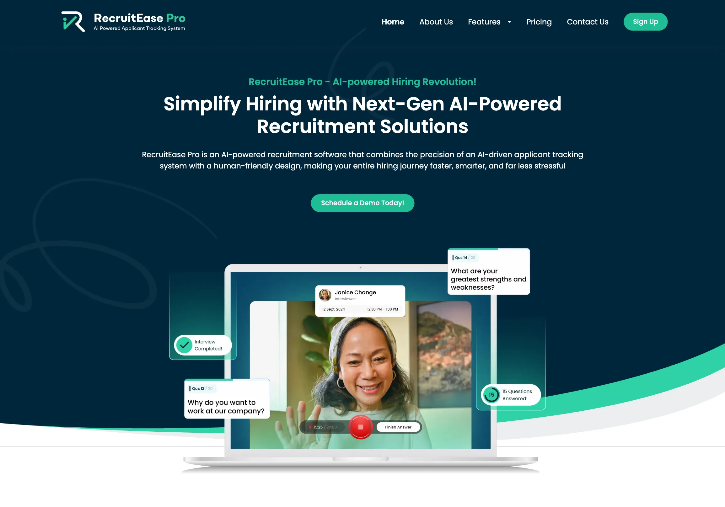 RecruitEase Pro screenshot